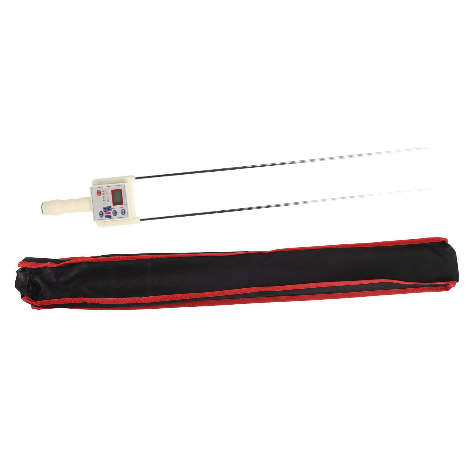 Multifunktionaler Feuchtigkeitsmesser mit HD-LED-Anzeige, schnelle Messung, Feuchtigkeitsdetektor für Pflanzen mit Doppelnadel (M 100 x 70 cm/39,37 x 27,56 Zoll)