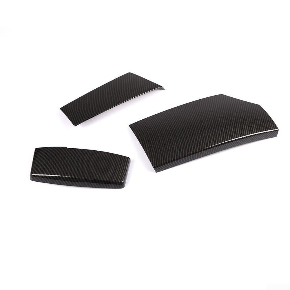 In Fibra di Carbonio Console Centrale Bracciolo Scatola di Immagazzinaggio Copertura Per BMW Serie 5 E60 04-10