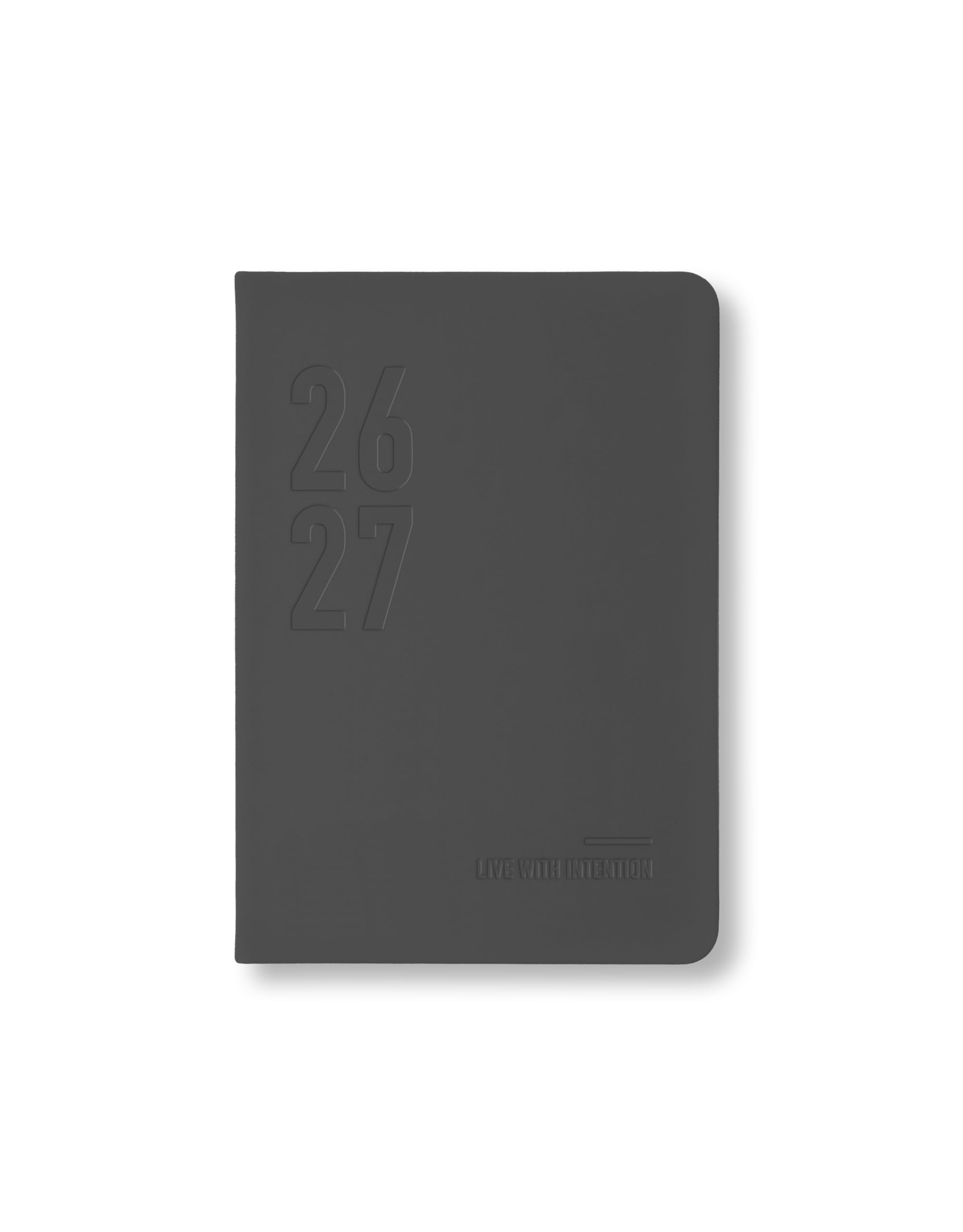 Letts of London Conscious Evergreen A6 Academic 2026/2027 day to a page diary - slate 27-031991