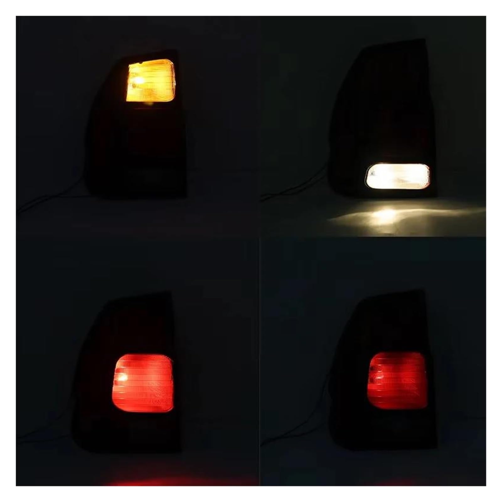 Luz Trasera Luz Trasera De Parachoques Luz De Freno Y Luz De Freno para Mitsubishi para Pajero para Montero para Sport 1999 2000 2001-2008 Piloto Trasero(Izquierda)