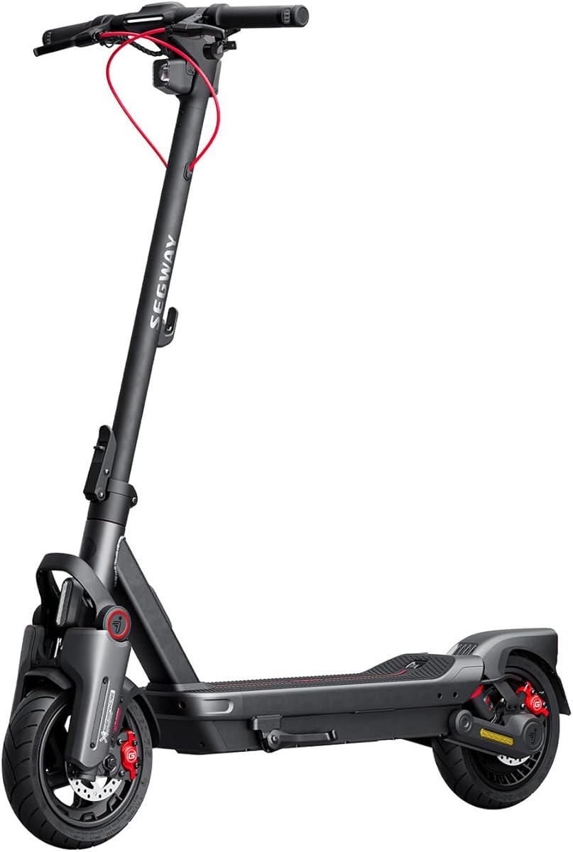 Segway Ninebot Max G3 Electric Scooter, 28 mph Top Speed w/ 50 Miles Max Range, 2000W Peak Motor, Dual Hydraulic Suspension, Fast Charging Scooter for Adults and Teens, UL-2272 2271 Certified
