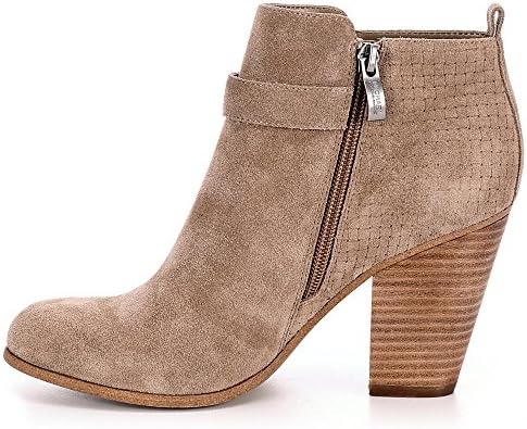 Michael By Michael Shannon Womens Zoeyy High Heel Bootie Shoes, Taupe, US 11 | Image 3
