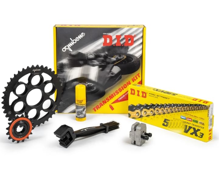KIT TRASMISSIONE PREMIUM D.I.D CATENA CORONA PIGNONE MONSTER DARK 600 2001 DARK- CITY 1998 1999