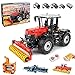 Produktbild Mould XUOO 17020 Traktor, 2716/pcs Mold Technology Engineering Serie Vier-in-eins-traktormodell, Großer Bausteinsatz Mit 4 Motoren, Kompatibel Mit Lego Technologie