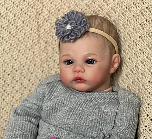 Muñeco Bebé Reborn Realista 19 Pulgadas Cuerpo Suave miniatura 2