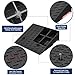 Wadiqiu Rubber Curb Ramp,2 Pack,6