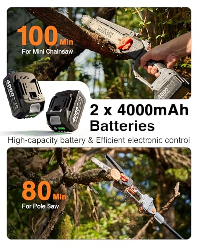 TaskStar 8-Inch Brushless Pole Saw