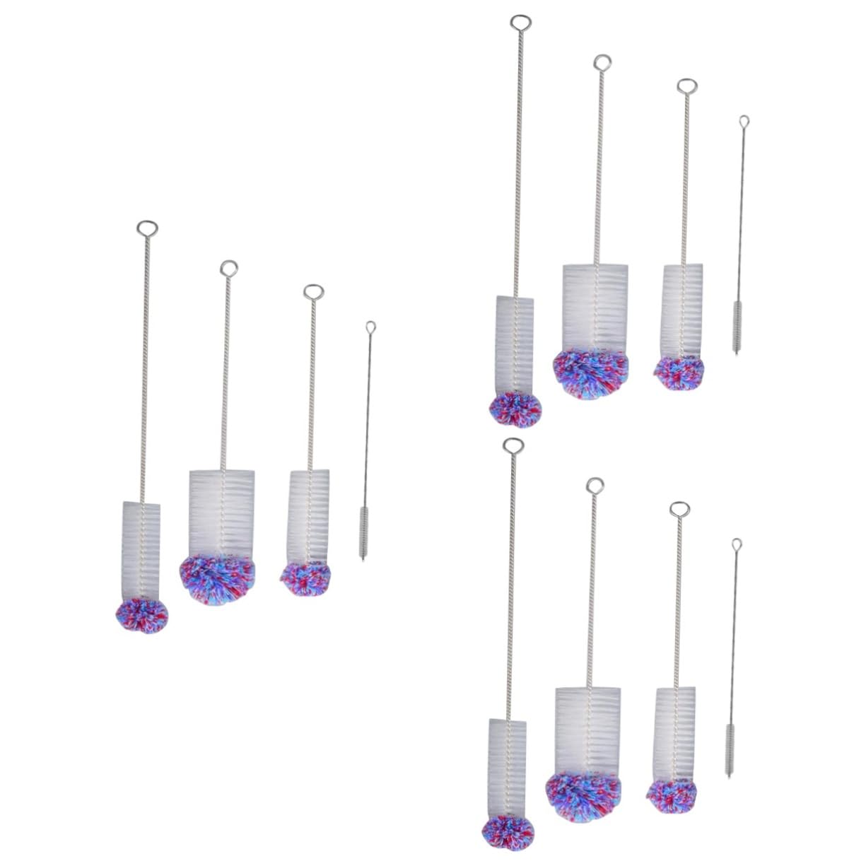 FRCOLOR 12stücke Teiliges Flaschenreinigungsbürsten Mit Langem Griff Multifunktionale Reinigungshilfen Für Und Flaschen Für