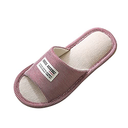 Wasserfeste Schuhe Damen Sommer Hausschuhe Schuhe Leinen Männer für...