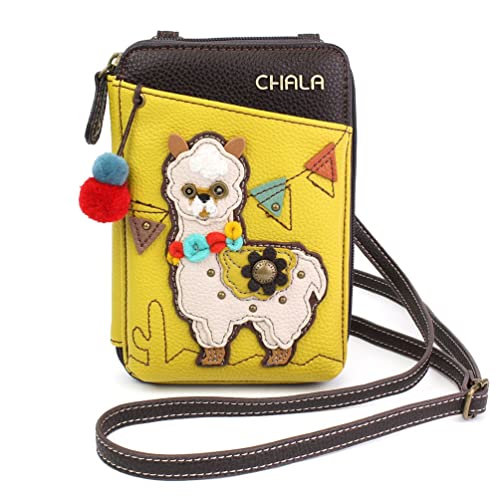 Image of CHALA Wallet Crossbody Cell Phone Purse - Women Faux Leather Multicolor Handbag with Adjustable Strap