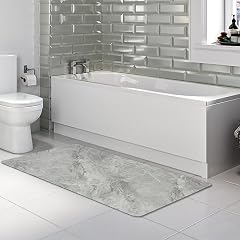 Bathroom Mat Toilet Runner Rug Custom Size Non Slip Quick Dry Water Absorbent Shower Rugs Fit Under Door-Washable