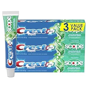 Crest Full Energetic Recent + Whitening Toothpaste
