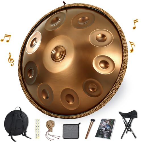 AETOO 10-Note Triple-Topped Handpan (432Hz)