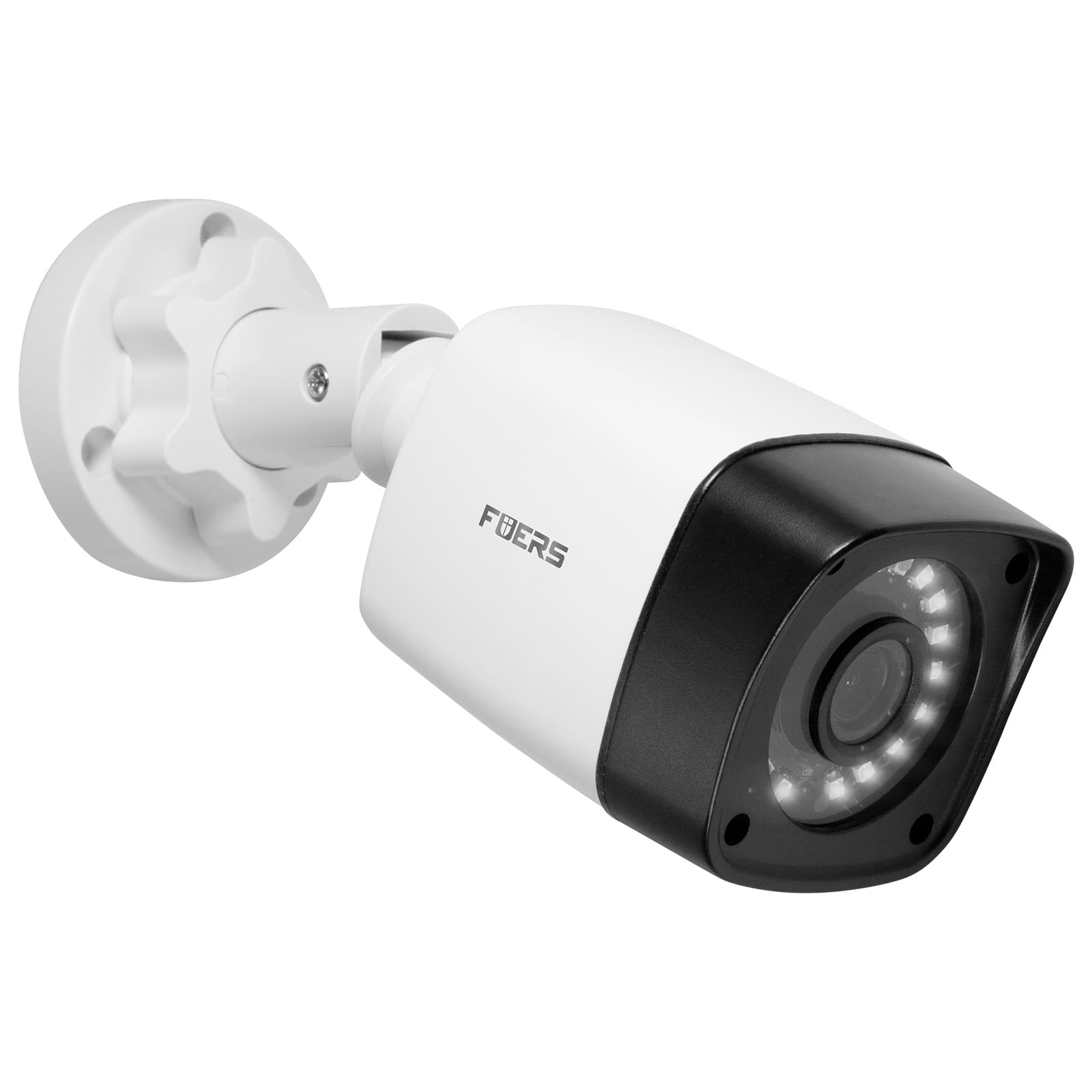 Fuers Telecamera di sorveglianza esterna da 5 MP, telecamera di sorveglianza esterna, senza fili, con riconoscimento personale, 1 telecamera di sicurezza con visione notturna a colori, IP66