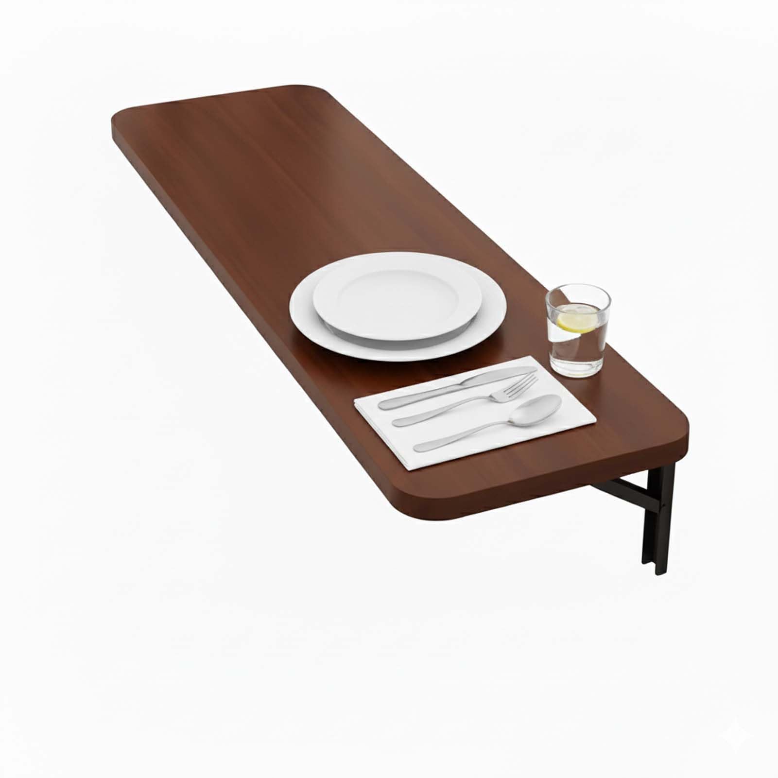 Bureau de télétravail pliable 90x30cm pour cuisine et petits espaces