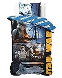 Funda de almohada 63 x 63. Star Wars – Juego de Cama Individual (Funda de edredón, Microfibra, Multicolor, 200 x 140 cm)