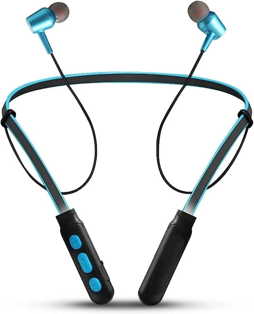 Quickart CAMKART Wireless Bluetooth in Ear Neckband Earbud Portable Headset Sports Running Sweatproof Compatible with All Android Smartphones Noise Cancellation Blue & Black (B0CXSYJ2PX) Amazon Price History, Amazon Price Tracker
