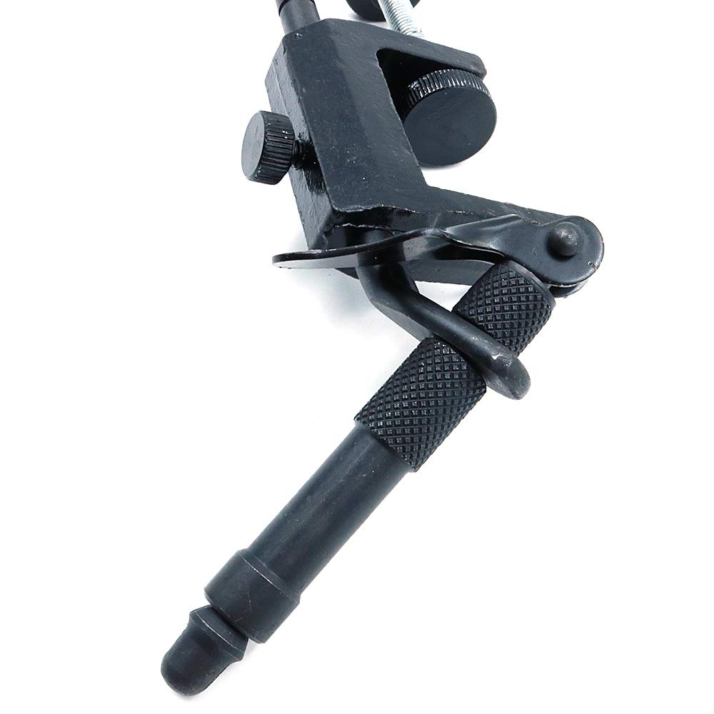 Outil d'étau de Fixation de Mouche, leurre de Mouche en Alliage d'aluminium, Fabricant de Bricolage, Accessoire de pêche, Outil de Vice Rotatif