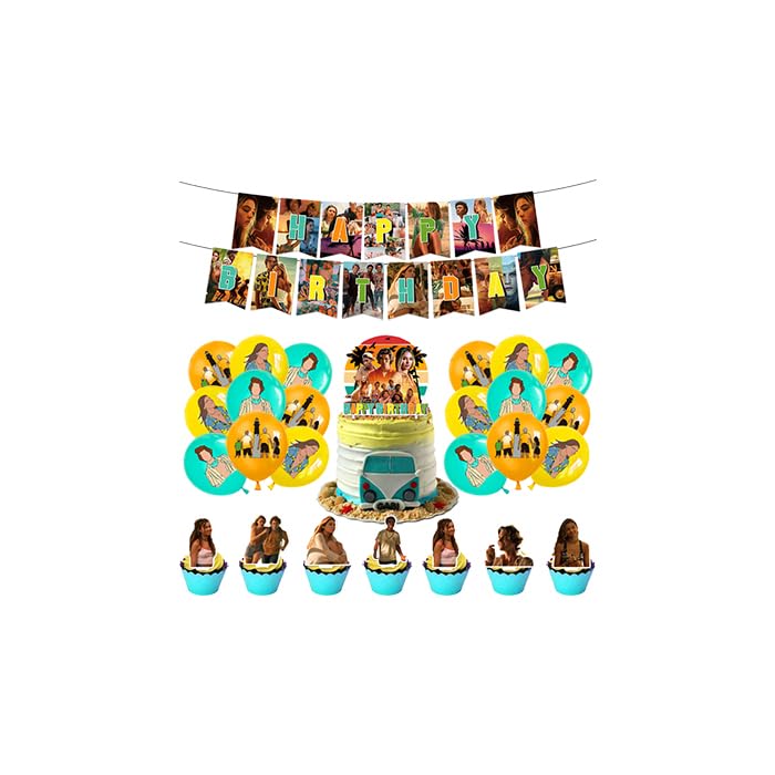 Outer Banks Birthday Decoration Outer Banks Party Supplies Outer Banks Balloons Birthday Outer Banks Birthday Balloons Outer Banks Cake Topper Outer Banks Banners For Birthday
