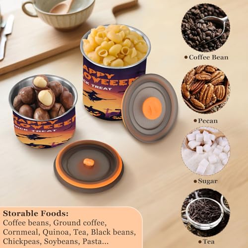 Envase hermético de acero inoxidable para café 17oz miniatura 5