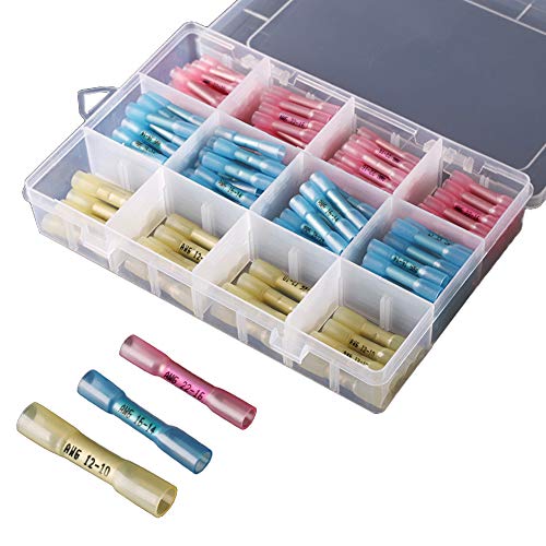 Rocomoco 圧着端子 200個セット 防水形圧着スリーブ