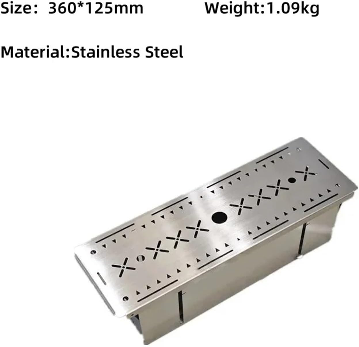 Compatible for Outdoor IGT 0.5 Unit Basket Stainless Steel Folding Storage Box Drainage Portable Kitchen Table Accessories