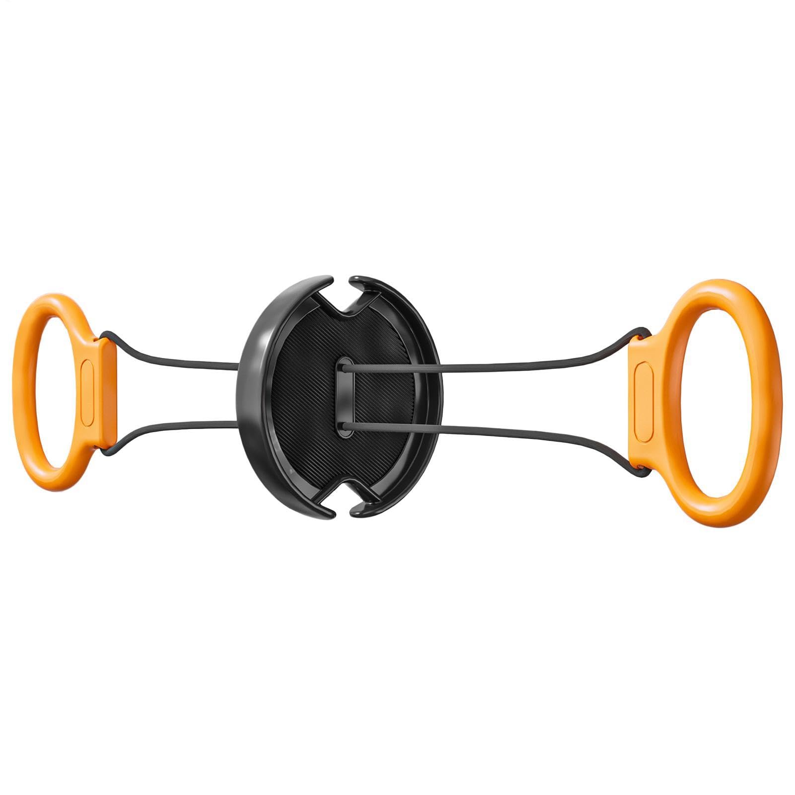 Chest Expander Flywheel Rotation Foldable Adjustable