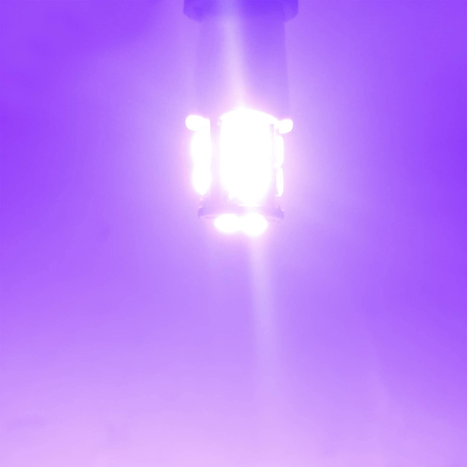 Wiseshine 912 LED Bulb,194 LED Bulb,921 LED Bulb Reverse Lights Pink Purple,Car Truck Reverse RV 168 906 T15 T10 2825 W5W LED Bulb DC 12V-24V for Interior Door Panel Dome Rear Lights Canbus (Pack 8)