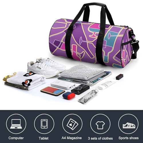Sac de camping et randonnée duffel bag robuste format 45cm