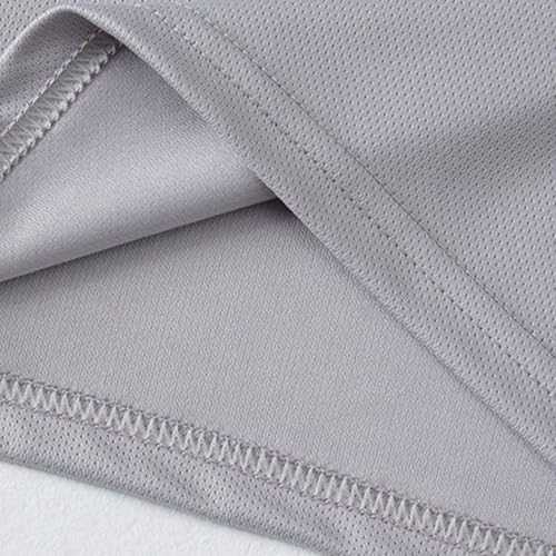 Kids Boys Summer Tracksuits 2 Piece Breathable Mesh T-shirtsand Shorts Set for Running Gym Sports Gray 2-3 Years3