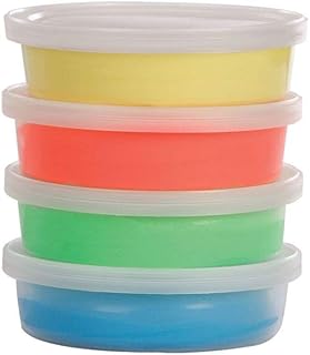 AliMed Color-Coded Therapy Putty Kit, Four 2 oz Cups