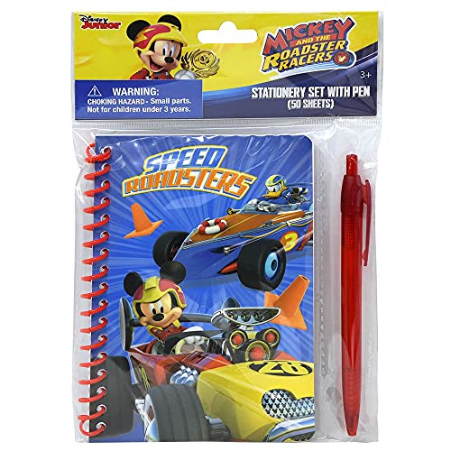 Innovative Designs, LLC Mickey Spiral Notebook with Pen in Poly Bag with