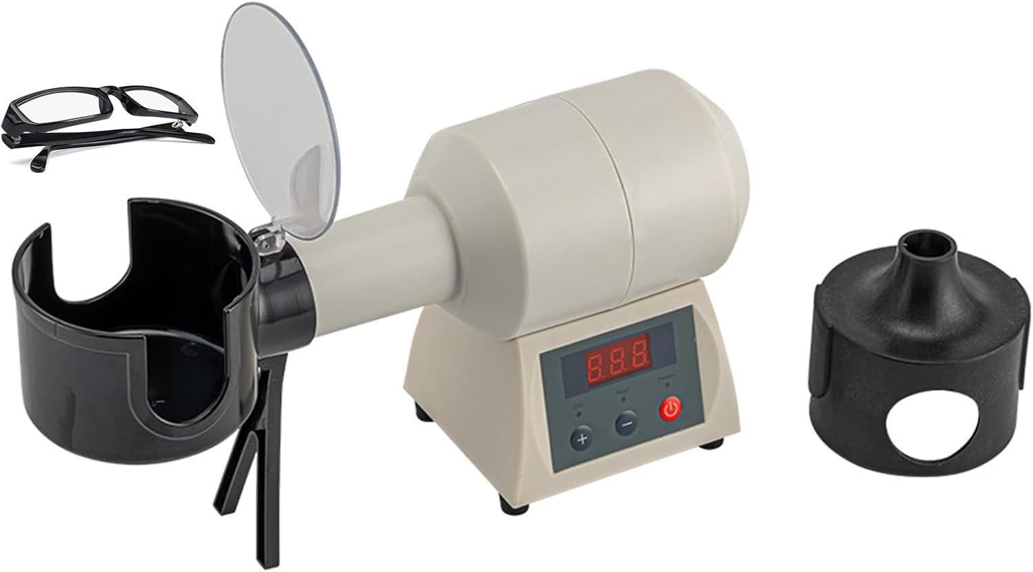 Digital Display Optical Eyeglasses Frame Warmer, Non-Metal Spectacle Frame Heater, Glasses Repair Equipment, 40℃-150℃ Temperature Adjustable