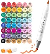 Amazon | Ohuhu マーカーペン 筆タイプ 320色 プロ愛用 イラスト