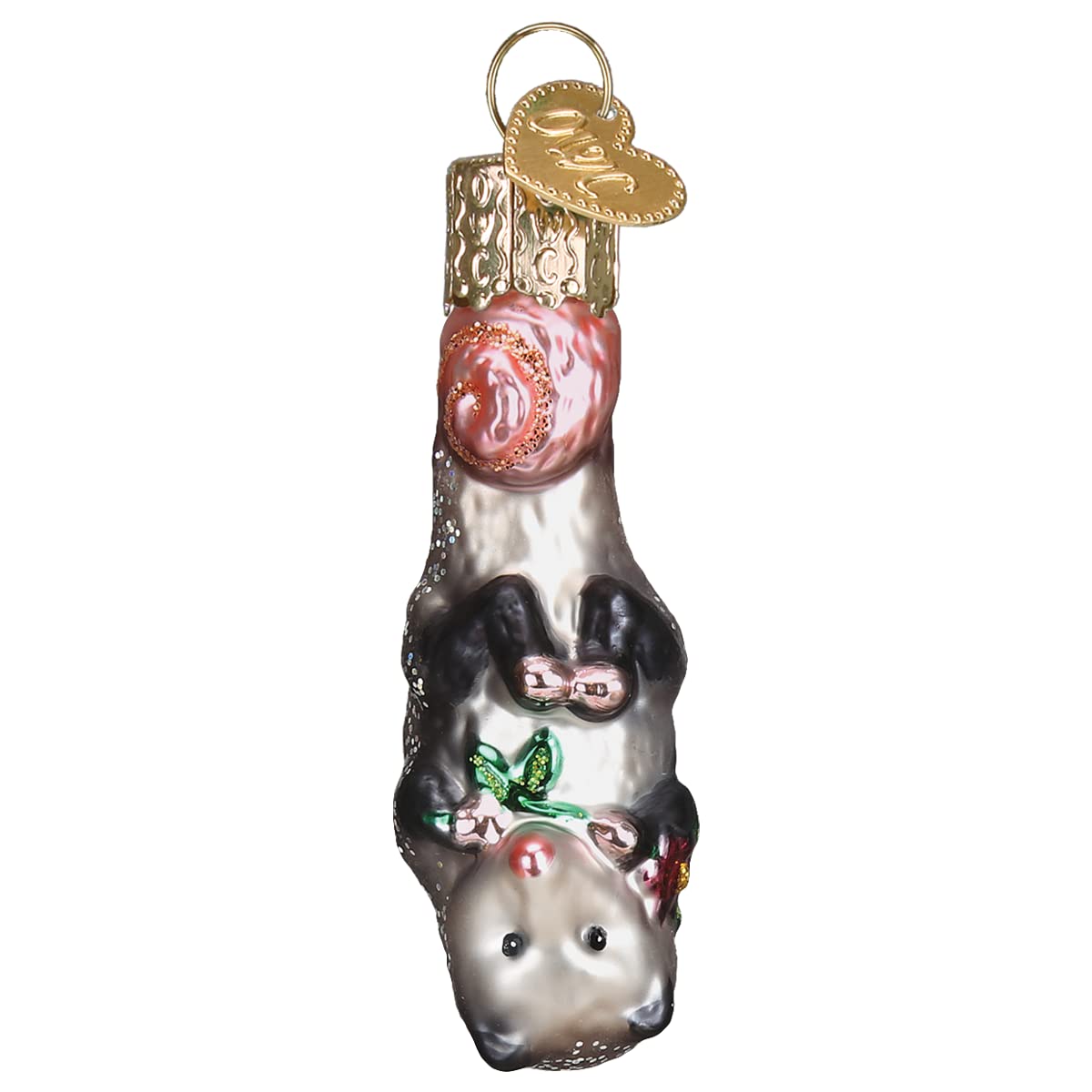 Amazon.com: Old World Christmas Gumdrops Mini Opossum Glass Blown
