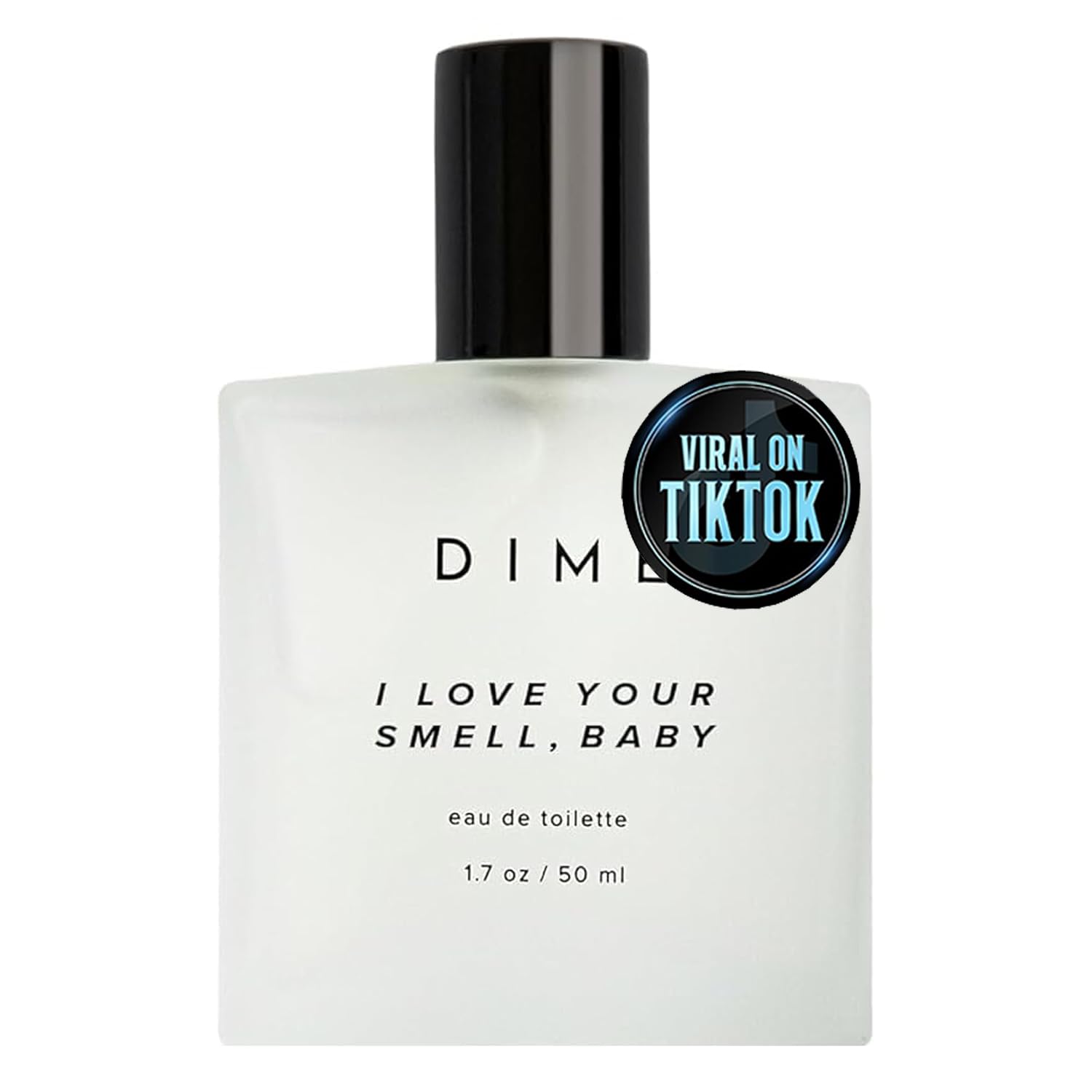 Premium |DIME Perfume I Love Your Smell, Baby, Gourmand Scent Perfume1.7 oz / 50 ml – Sweet Floral Scent, Hypoallergenic, Clean Perfume, Eau de Toilette For Women (I Love Your Smell, Baby)