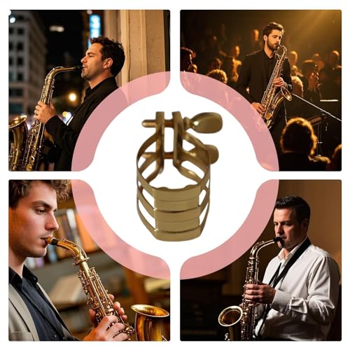 Ligature saxophone alto à double vis | Fixation stable et précise