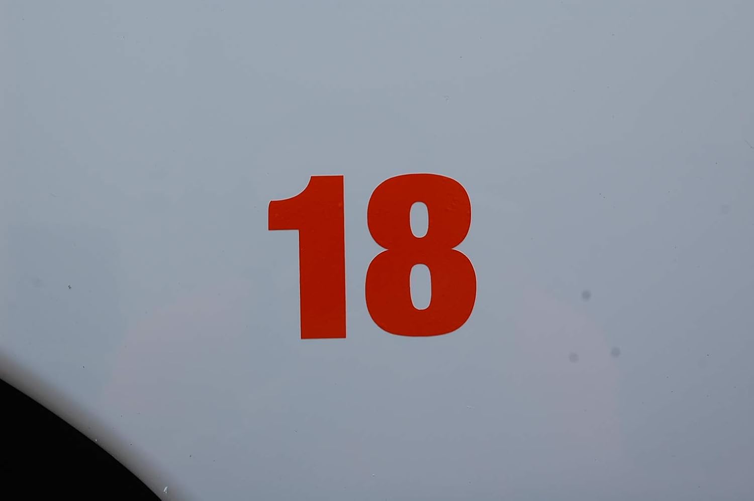 Reflective Red Vinyl Numbers Stickers 0-9 (4 of Each Number, 40 Total Numbers) Choose from 1" to 12" Sizes! (RV2) Signs, Window Door Vehicle Home Business Address Number Waterproof (12")