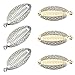 Produktbild Auidy_6TXD 6 Stücke Strass Banane Haarspange Fisch Form Banana Clip für Damen Mädchen Haarstyling