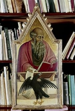 PMEFGJDPE Dipinti Famosi Stampa Pittura Arte Murale Della Pittura San Juan Evangelista mostrado con su símbolo por Di Paolo per L'arredamento del Soggiorno 60x90cm