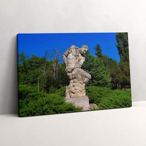Peinture sur toile art mural pour réveiller un mur blanc triste tableau photo 60x40