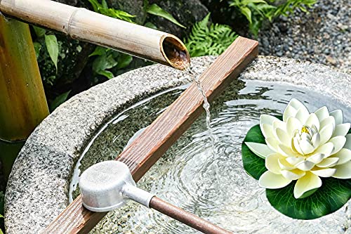 Navadeal 6Pcs Artificial Floating Foam Lotus Flowers With Water Lily Pad Ornaments, Ivory White, Perfect For Patio Koi Pond Pool Aquarium Home Garden Wedding Party Holiday Decoration(With No Lights) #TOP4