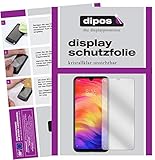 dipos I Schutzfolie klar kompatibel mit Xiaomi Redmi Y3 Folie Bildschirmschutzfolie (bewusst Kleiner als das Glas, da Dieses gewölbt ist)