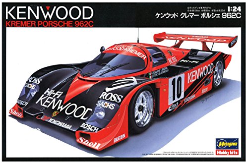 Hasegawa HA20287 1:24 Scale Kenwood Kremer Porsche 962C Model Kit