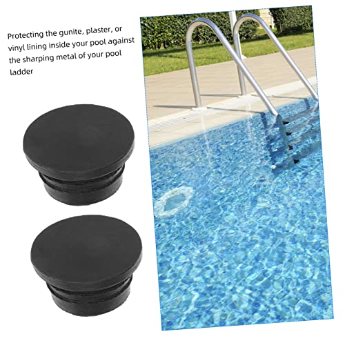 Tapones de Goma para Escalera de Piscina 2 Piezas miniatura 2