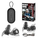 Hearprotek Ear Plugs for Work, 2 Pairs Noise Reduction Ear Plugs, Reusable High Fidelity Concert Corded Hearing Protection for Work Safety Motorcycle Construction Party Airplane Travel 26dB