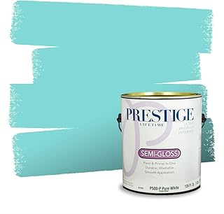 PRESTIGE Paints Interior Paint and Primer In One, 1-Gallon, Semi-Gloss, ...