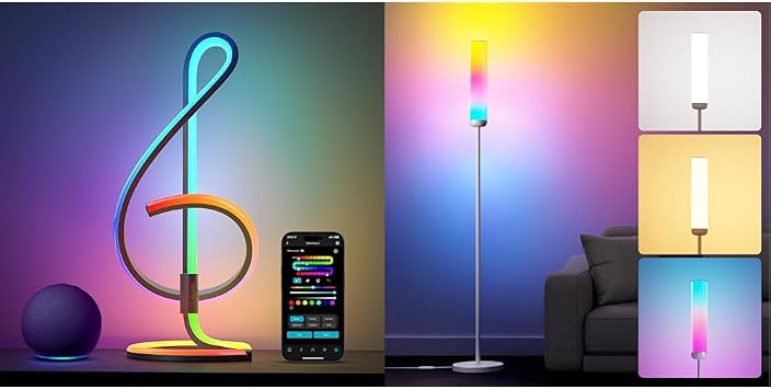 Lepro AI Table Lamp TB2+ Lepro AI Floor Light O1