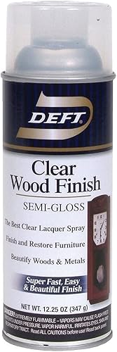 Acabado de madera transparente de 12.25 onzas (6 unidades)