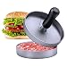 E-PRANCE Hamburger Press Aluminum Burger Press, Heavy Duty Non-Stick Hamburger Patty Maker, Perfect Hamburger Mold Ideal for BBQ Grill - 30 Wax Papers Included